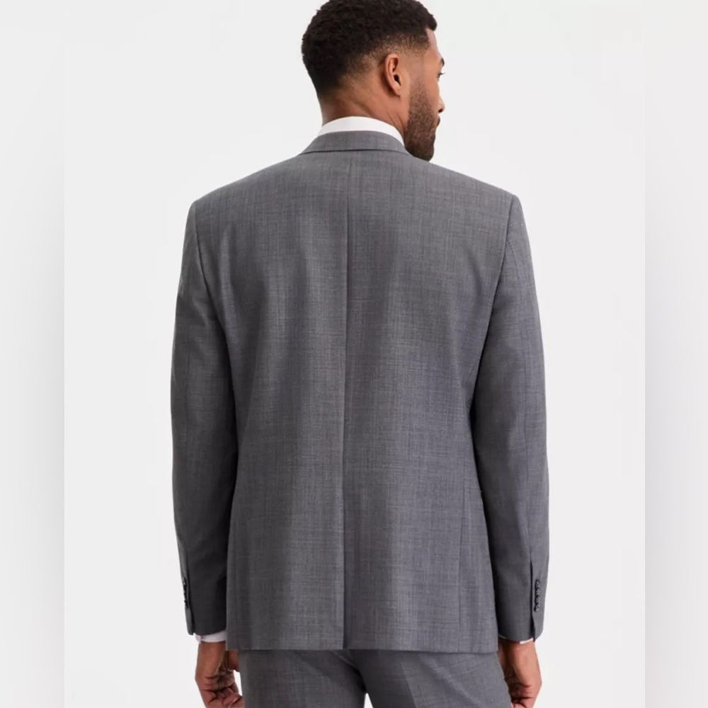 Michael Kors Men's Classic-Fit Wool-Blend Stretch Solid Suit Jacket - Picture 2 of 4